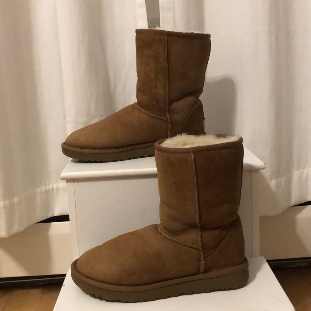 Chestnut brown ugg boots